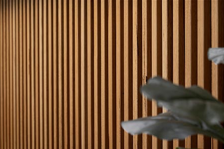 Wood panel screening